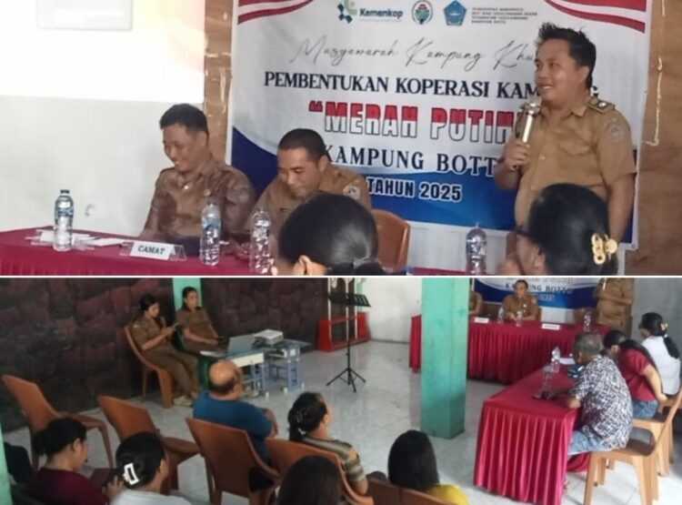 Pengurus Kopdes Merah Putih Kampung Botto Sudah Terbentuk