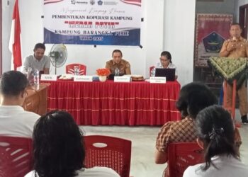 Dukung Ekonomi Kerakyatan, Kampung Barangka Pehe Resmi Bentuk Koperasi Desa Merah Putih