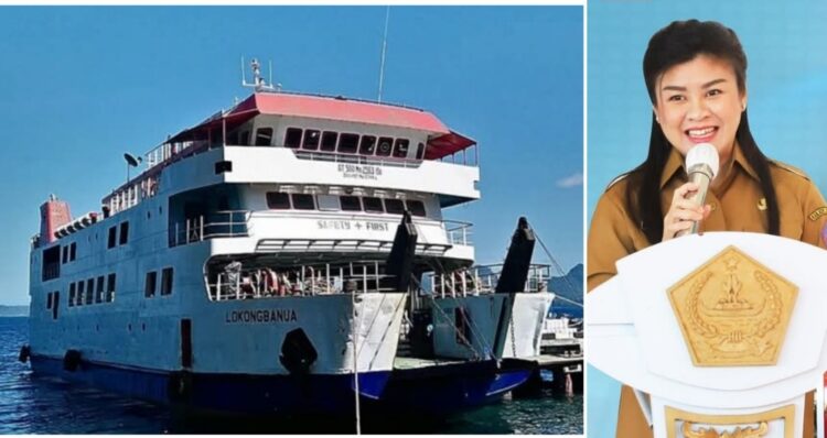 KMP Lokongbanua Sudah “Sembuh” dan Siap Berlayar, Jacson Baginda Sampaikan Terima Kasih Kepada Bupati