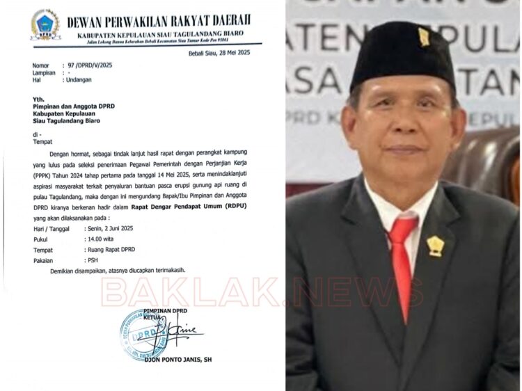Makin Alot, DPRD Sitaro Akan Kembali Bahas Nasib PPPK “Bermasalah”