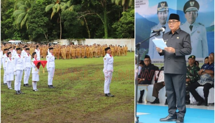 Jadi Irup Memperingati Harla Pancasila, Wabup Sitaro Sebut ‘Teks Mati’, Ternyata ini Maksudnya
