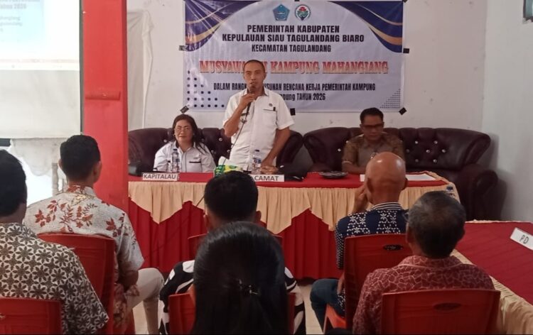 Pemerintah Kampung Mahangiang Mulai Susun Rencana Kerja Tahun 2026, Libatkan Masyarakat Lewat Musyawarah