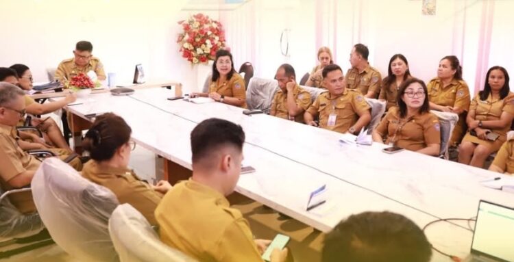 Pemkab Sitaro Matangkan Persiapan Verifikasi Lapangan Menuju Kabupaten Layak Anak