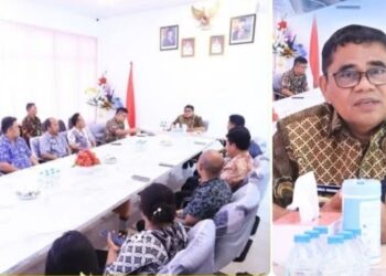 Wabup Hironimus Makainas Pimpin Rapat Evaluasi Pembentukan Koperasi Merah Putih, Ada Beberapa Catatan