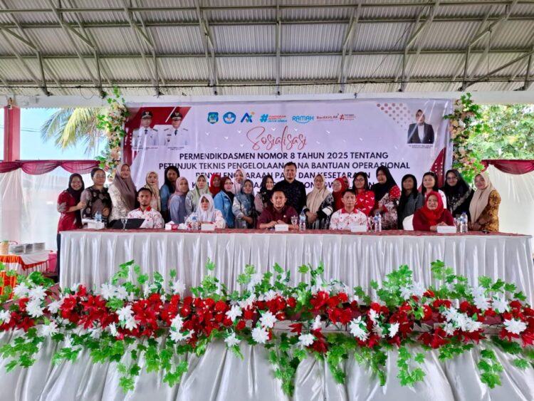 Disdikbud Bolsel Sosialisasikan Juknis BOSP 2025, Optimalkan Pemanfaatan