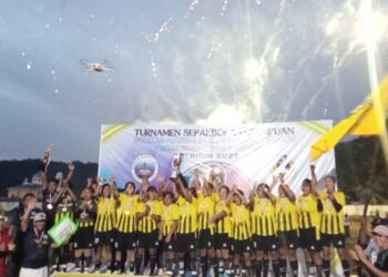 Nazaret Bahoi Juara Turnamen ‘Fun Football GMIST 2025’ Zona Tagulandang