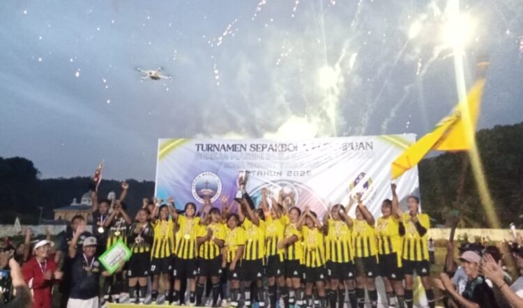 Nazaret Bahoi Juara Turnamen ‘Fun Football GMIST 2025’ Zona Tagulandang