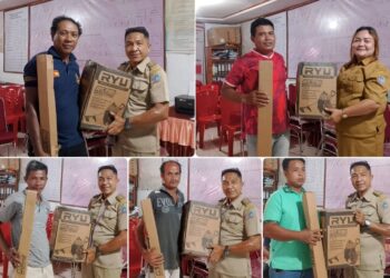 Dukung Ketahanan Pangan, Pemerintah Kampung Batumawira Salurkan 32 Unit Mesin Pangkas Rumput