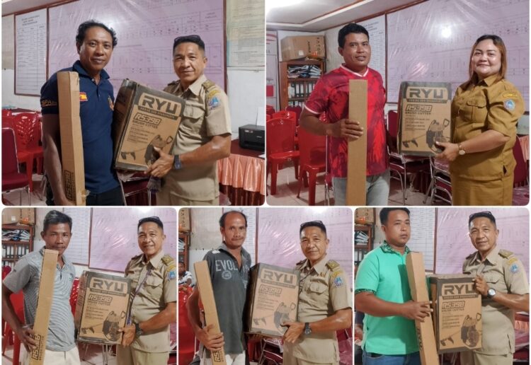 Dukung Ketahanan Pangan, Pemerintah Kampung Batumawira Salurkan 32 Unit Mesin Pangkas Rumput