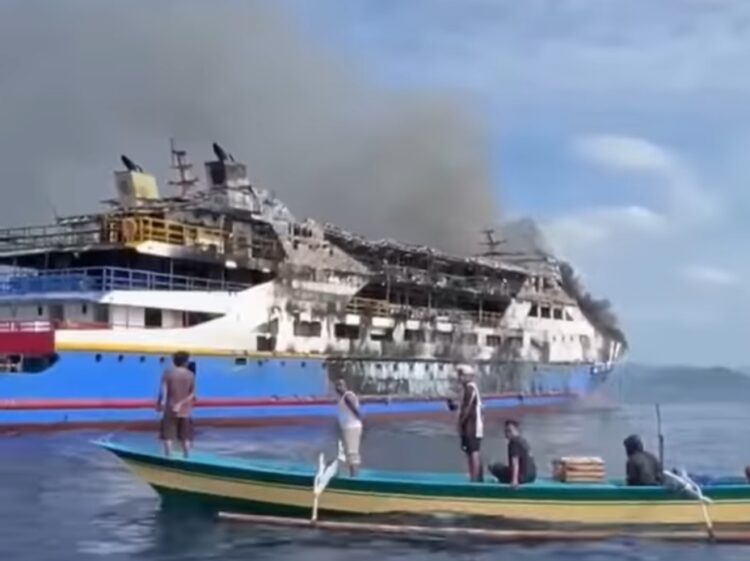 Diduga ini Penyebab Insiden Kebakaran KM Barcelona V A, Api Terlihat Pertama Kali di Dek III