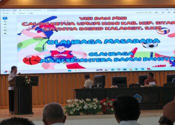 KONI Sitaro Punya Pemimpin Baru, Chyntia I Kalangit Terpilih Secara Aklamasi