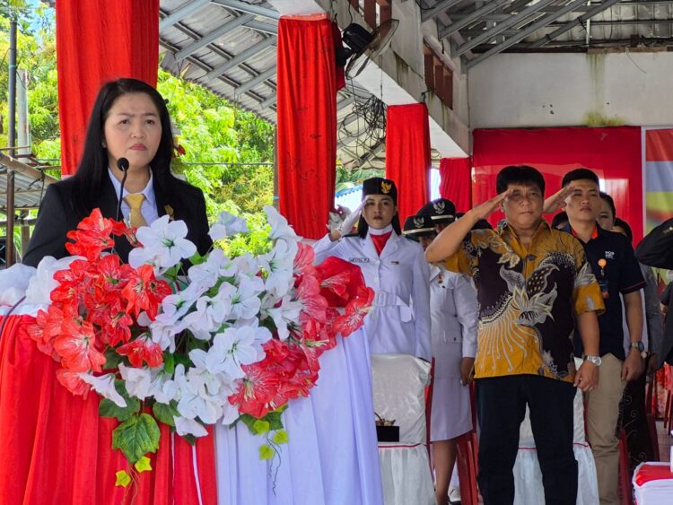 Upacara Peringatan HUT ke-80 RI di Kecamatan Tagulandang Berlangsung Khidmat dan Penuh Semangat Nasionalisme