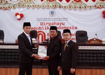 DPRD Bolsel Gelar Paripurna Penyampaian Rancangan KUA-PPAS TA 2026