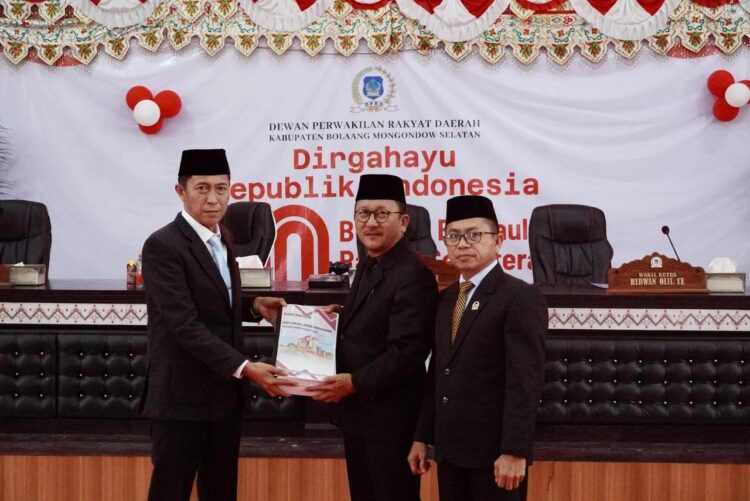 DPRD Bolsel Gelar Paripurna Penyampaian Rancangan KUA-PPAS TA 2026