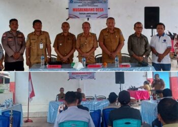 Pemerintah Kampung Haasi Susun Rencana Kerja Tahun 2026, Turut Dihadiri Anggota DPRD Sitaro