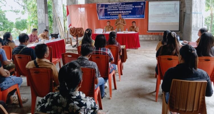 Musrenbang Penyusunan RKP Kampung Lesah Tahun 2026 Resmi Digelar