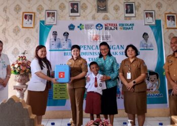 Canangkan BIAS, Bupati Chyntia I. Kalangit: Siapkan Generasi Sehat, Cerdas dan Berkualitas di Masa Depan