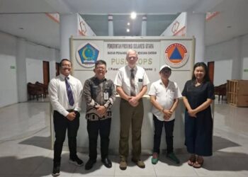 Dapat Penugasan dari Bupati Chyntia, Sekda Sitaro Temui Kepala BPBD Sulut dan Lembaga Kemanusiaan Internasional