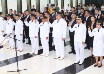 Menuju SITARO MASADADA, Ini Daftar Nama Pejabat yang Dilantik Bupati Chyntia I Kalangit