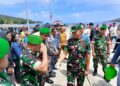 Dandim 1301/Sangihe Laksanakan Kunjungan Kerja ke Koramil 1301-01/Tagulandang
