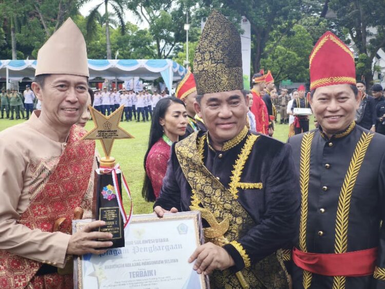 Pemkab Bolsel Sabet Penghargaan Terbaik I Penurunan Stunting se-Sulut
