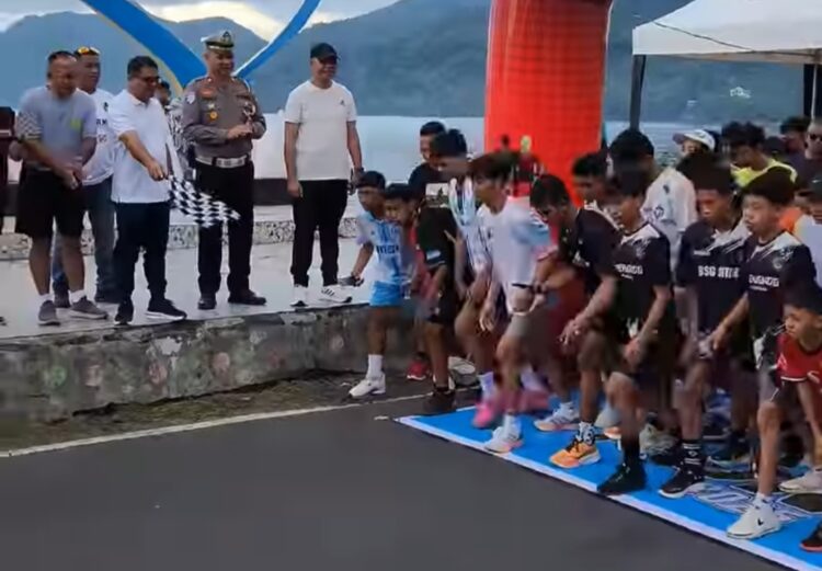 Lepas Peserta Fun Run SITARO 2025, Wakil Bupati Heronimus Makainas Bilang Begini