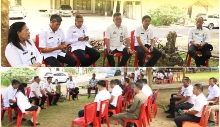 Support Kegiatan Gubernur YSK, Pemkab Sitaro Gelar Rapat Perdana Persiapan Tim Sepakbola ASN