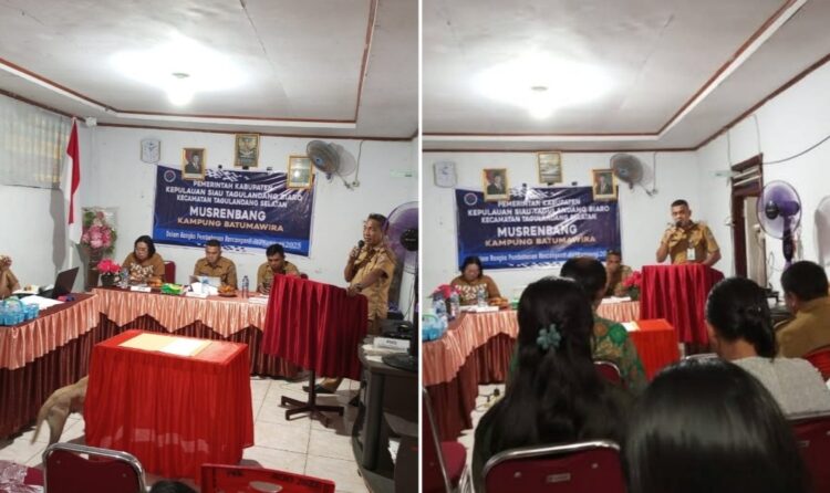Pemerintah Kampung Batumawira Gelar Musyawarah Perubahan RKPKampung Tahun 2025