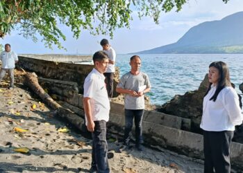 Hasil Blusukan Bupati Chyntia di Barangka Pehe, Boulder Sepanjang 75 Meter akan Segera Dibangun