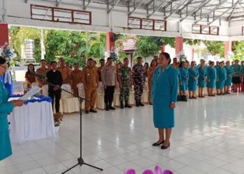Pengurus TP PKK Kecamatan Tagulandang Dilantik, Ini Pesan Bupati Chyntia