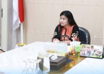 Ada Apa? Kepala Lapas Klas IIB Ulu Siau Temui Bupati Chyntia