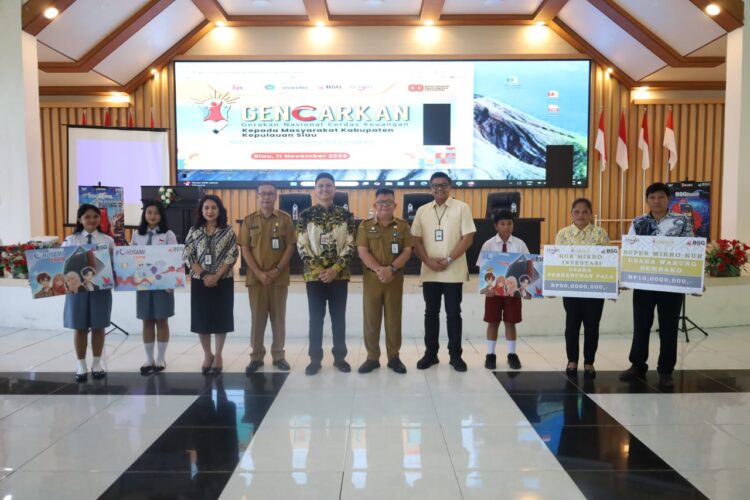 Pemkab Sitaro Gandeng OJK dan Bank SulutGo Gelar Gerakan Nasional Cerdas Keuangan