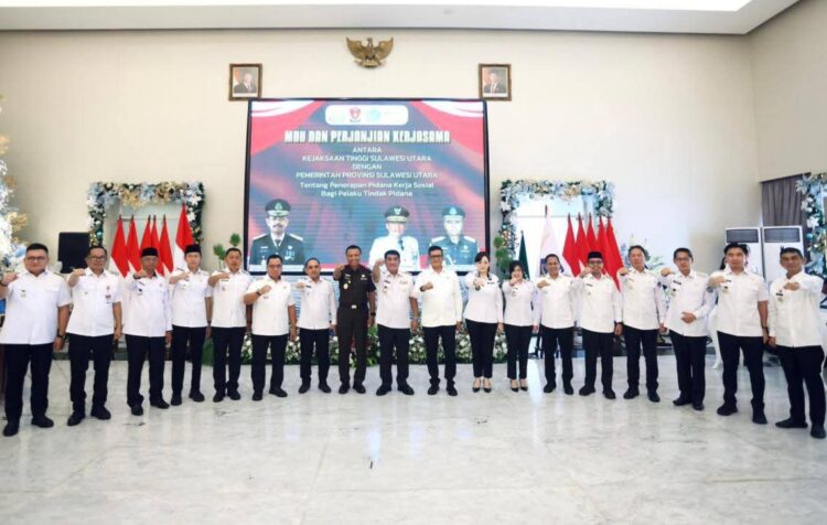 Bupati Chyntia Teken MoU Dengan Kejaksaan Tinggi Sulut, Ada Apa?