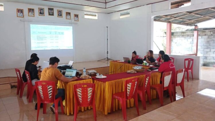 Pemerintah Kampung Batumawira Ikut Evaluasi P-RKPKampung 2025