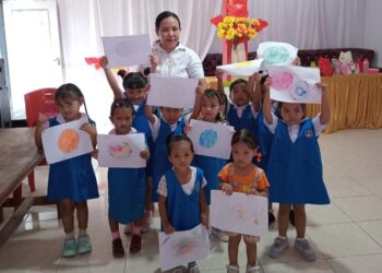 Tunjang Program Nasional Indonesia Emas 2045, Pemerintah Kampung Mahangiang Alokasikan Dana Puluhan Juta ke Sektor Pendidikan