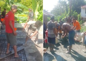 Pemerintah Kampung Birakiama Tingkatkan Pelayanan Publik, Lanjutkan Pembangunan Lantai Dua Kantor Kampung
