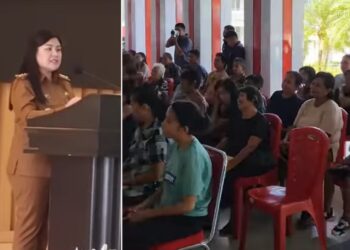Launching Sekolah Lansia, Begini Kata Bupati Chyntia I Kalangit