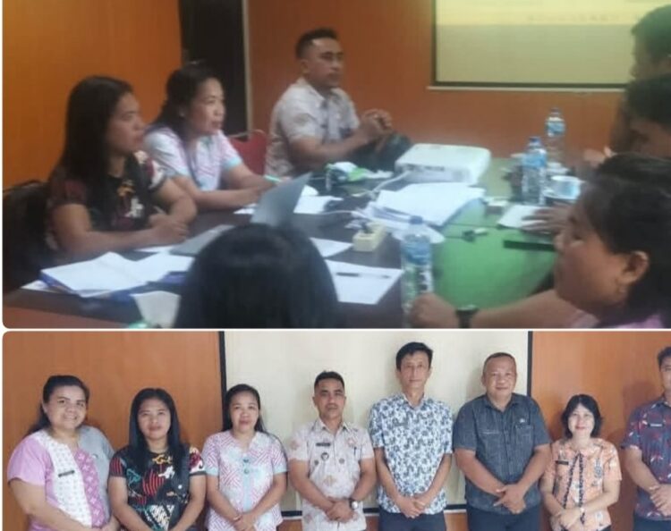 Kapitalau Lesah ‘Kaka Enda’ Bersama Perangkat Kampung Ikut Kegiatan RKPK