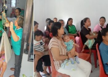 Rutin Gelar Posyandu Balita, Kapitalau Christo V Lahaghari: Kita Ingin Siapkan Generasi yang Sehat dan Kuat