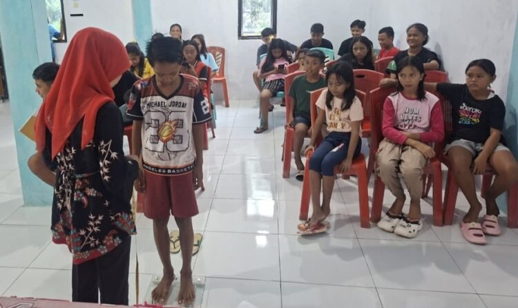 Kolaborasi Dengan Tim Medis Puskesmas Kisihang, Begini Kata Kapitalau Birarikei Terkait Kegiatan Posyandu Remaja