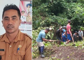 Pembangunan JUT di Lindongan III Jadi Bukti Kepedulian Kapitalau Roosevelt H Derek Terhadap Kesejahteraan Petani