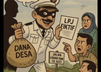 WADUH! Diduga Ada Proyek Fiktif di Kampung Minanga Tagulandang Utara, Aktor Utamanya Kapitalau?