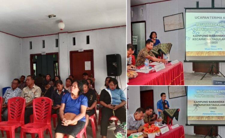 Pemerintah Kampung Barangka Pehe Gelar Musyawarah Penyusunan Rencana Kerja 2026