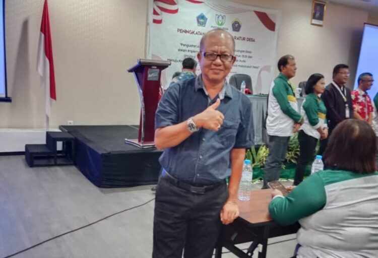 Kapitalau Rexon W Gumunggilung Ikut Pembekalan Akuntabilitas Pengelolaan Keuangan Desa