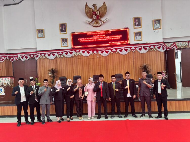 Tutup Masa I, DPRD Bolsel Siap Jalankan Prioritas Masa Sidang II