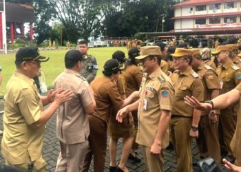 Sebut Ada Tantangan Besar di Tahun 2026, Ini Pesan Penting Bupati JG di Apel Perdana