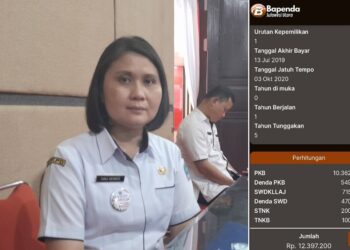 Soal Mobil Dinas DB 1 F Menunggak Pajak, Begini Penjelasan Kaban Carla: Masih Dipegang Pejabat Sebelumnya