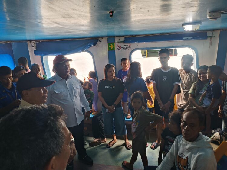 Relokasi Permanen Dimulai, 281 Korban Erupsi Gunung Ruang Tiba di Bolsel