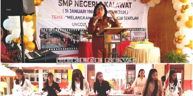 Kadis Jofieta Supit Puji Pegelaran Budaya SMPN 2 Kalawat Dalam Perayaan HUT Sekolah: Luar Biasa!