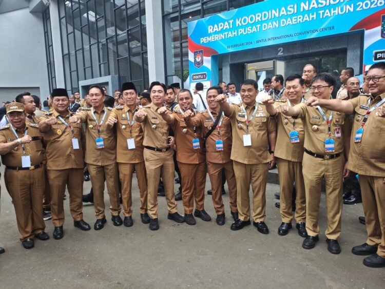 Hadiri Rakornas 2026, Iskandar-Deddy Tegaskan Komitmen Dukung Program Nasional